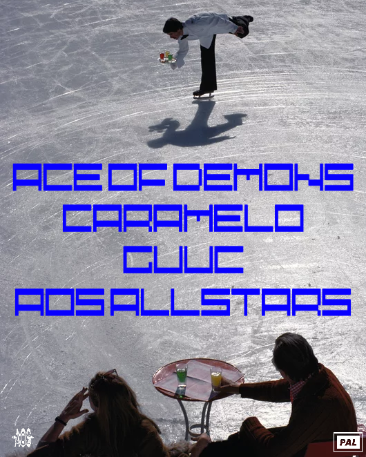 [PAL] THE AOS EP.013 JUST ONE LAST DANCE ace of demons Elia Haze guuc20459 ROOM II CARAMELO  - フライヤー表