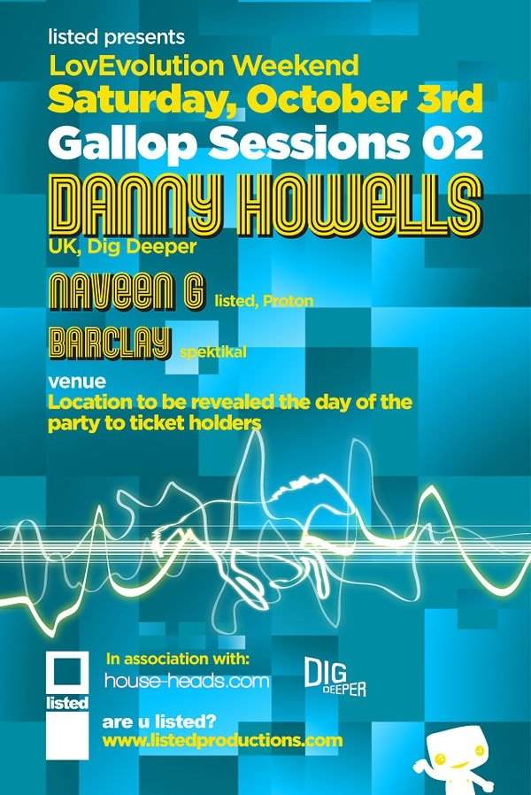 Gallop Sessions 02 with Danny Howells - Página frontal