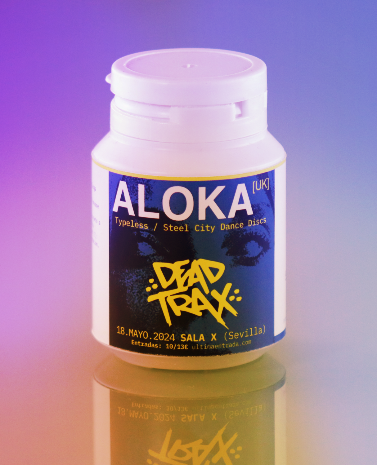 Dead Trax · Aloka (UK) - フライヤー表