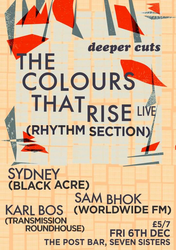 Deeper Cuts: The Colours That Rise & Sydney - Página frontal