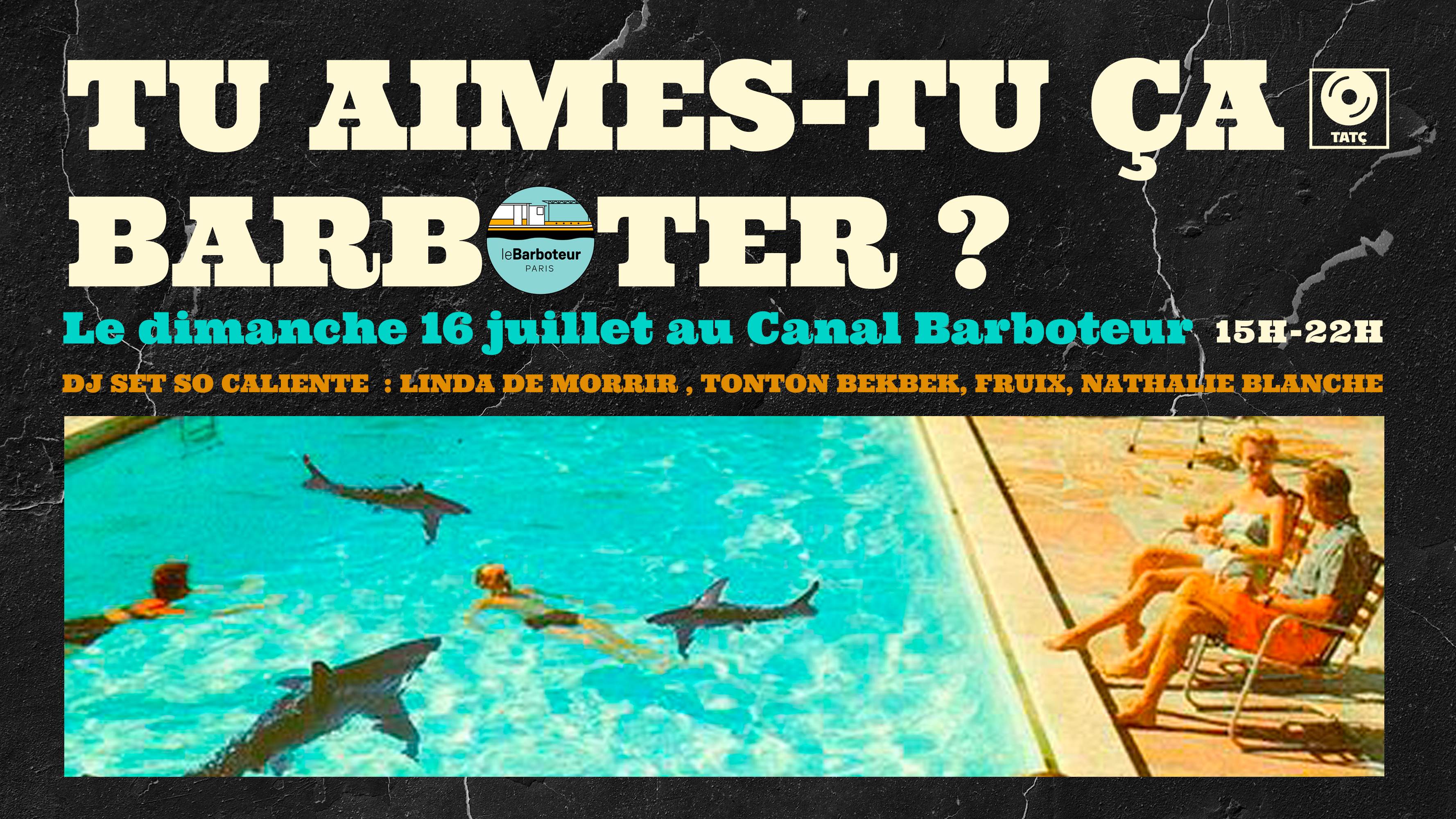Tu aimes-tu ça barboter ? \w Canal Barboteur at Canal Barboteur, Paris