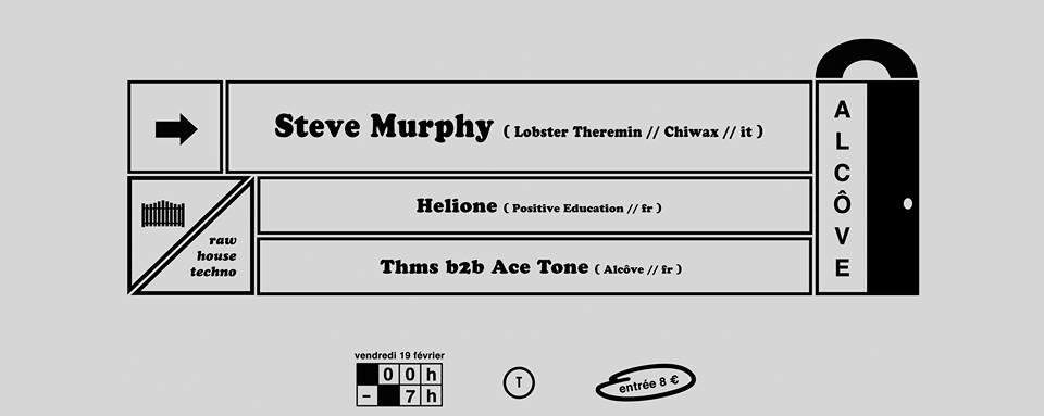 Alcôve Présente: Steve Murphy - Página frontal