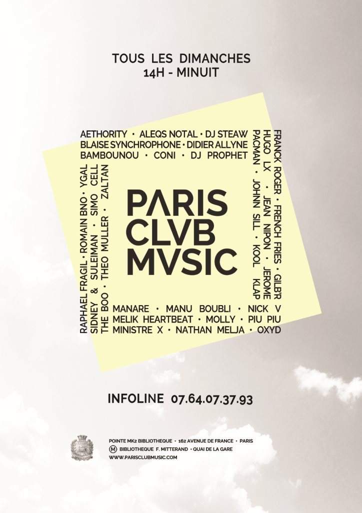 Annule / Cancelled - Paris Club Music #4 - Página frontal