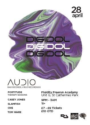 Digidol presents.... Audio - フライヤー表