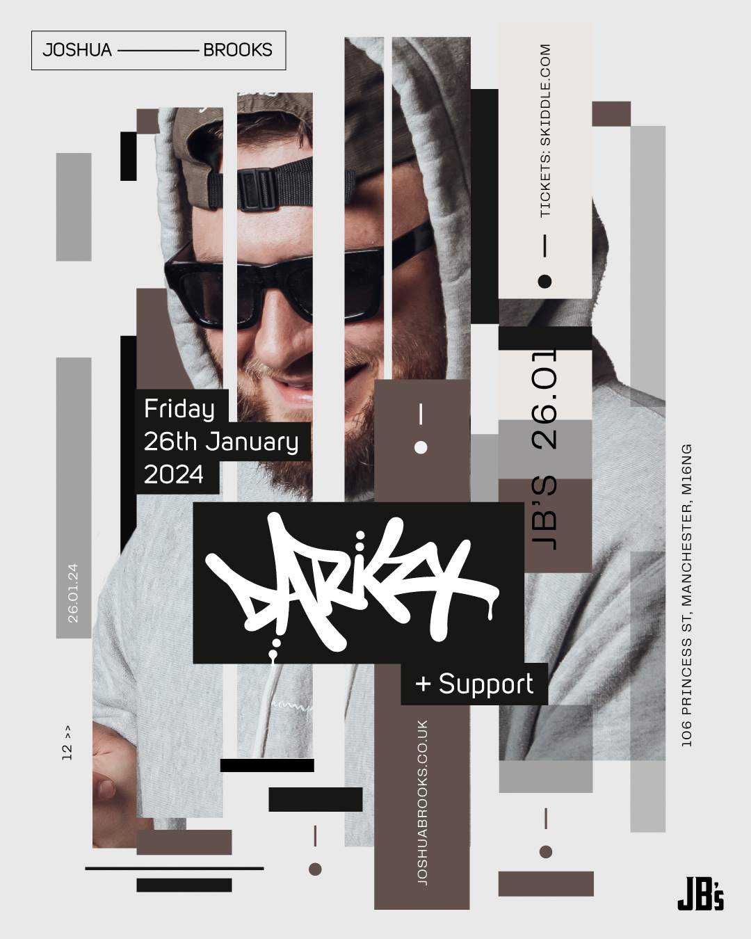 Darkzy at Joshua Brooks, Manchester
