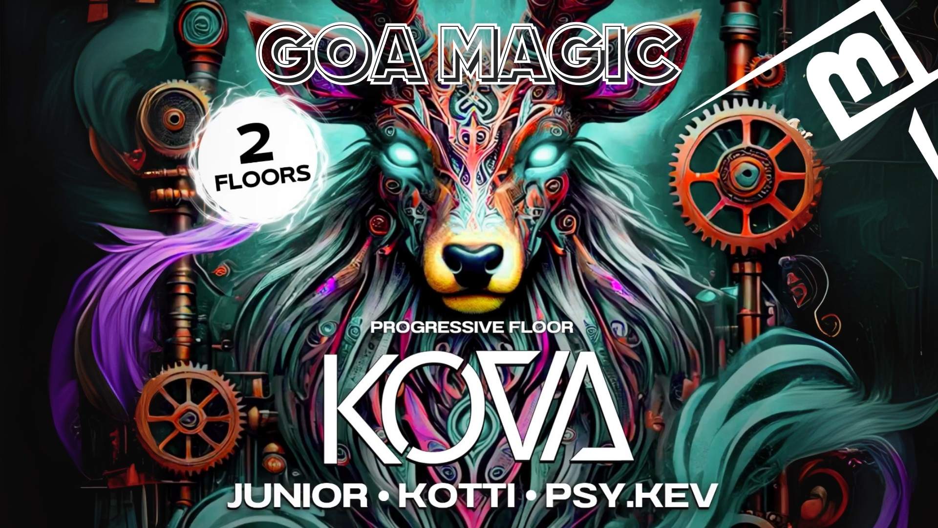 Goa Magic w/ KOVA (from Brazil) bei M-BIA, Berlin