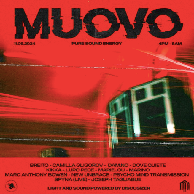MUOVO 11.05.24 - OPEN AIR SEASON OPENING - フライヤー表
