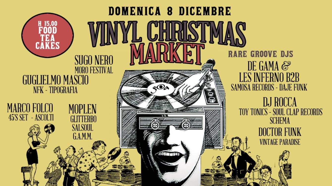 Vinyl Christmas Market - Página frontal