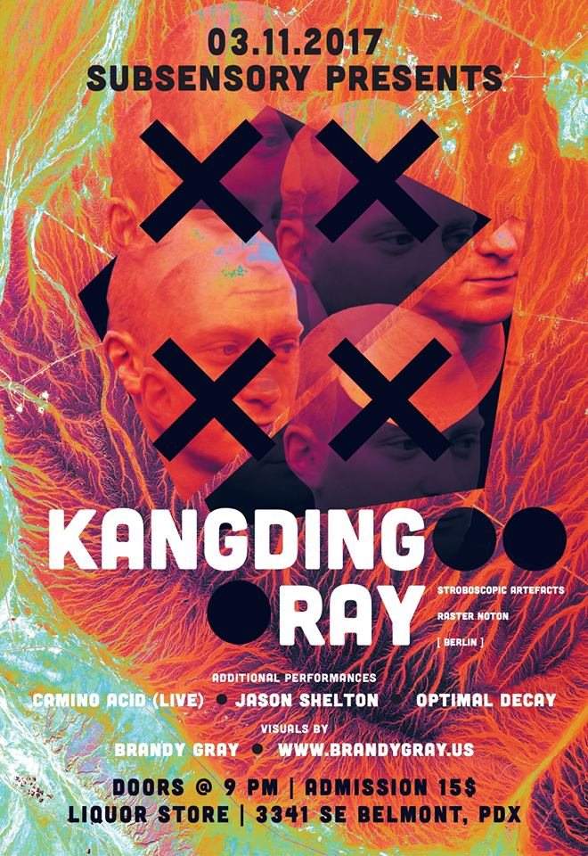 Subsensory presents: Kangding Ray - Página frontal
