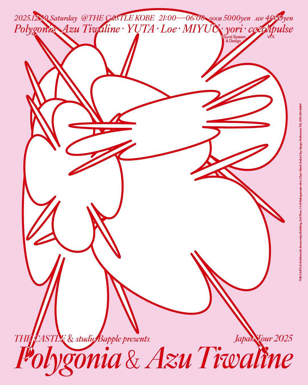 Polygon & Azu Tiwaline JAPAN TOUR 2025 at The Castle, Kansai