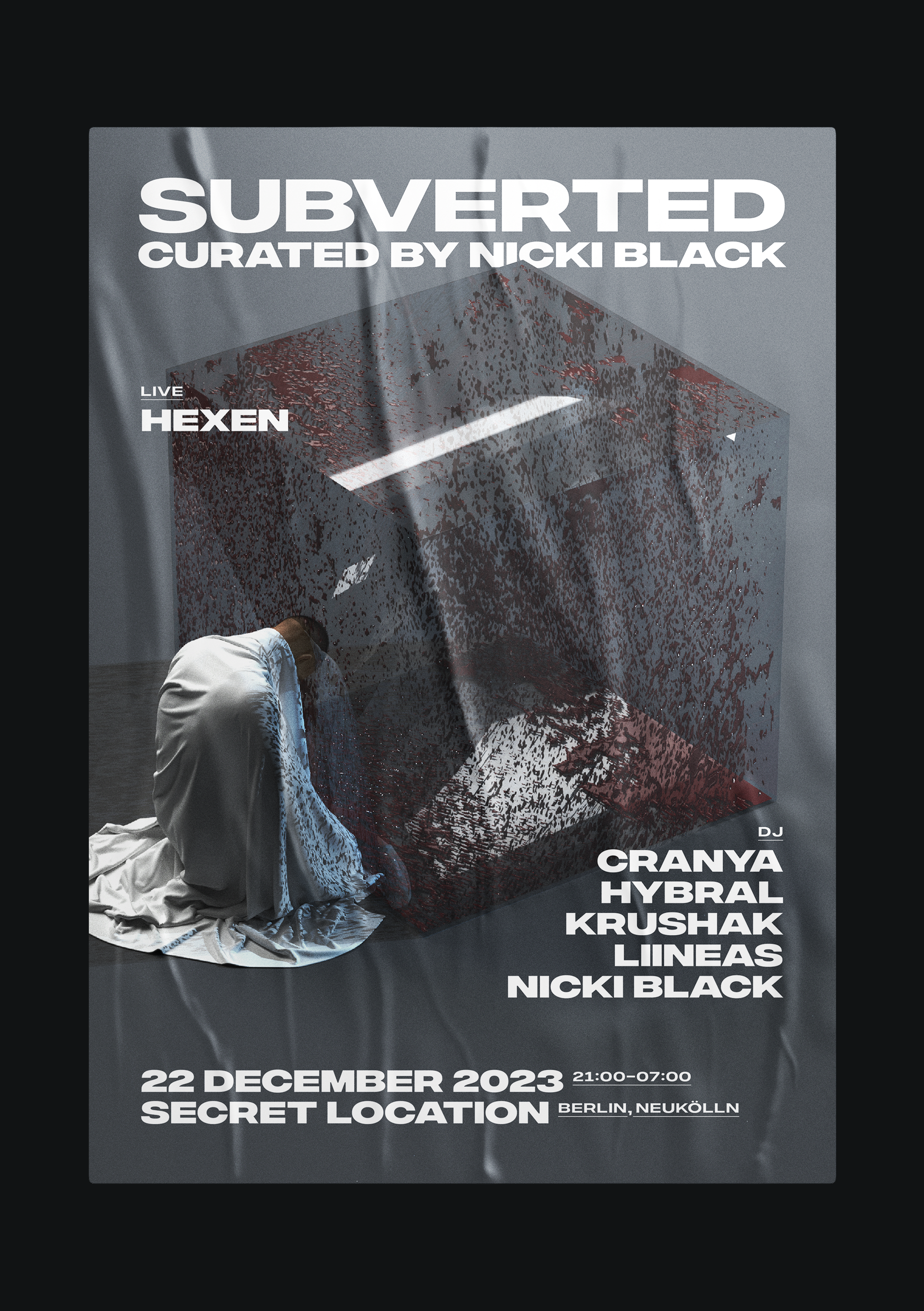 Subverted. curated by Nicki Black - フライヤー裏
