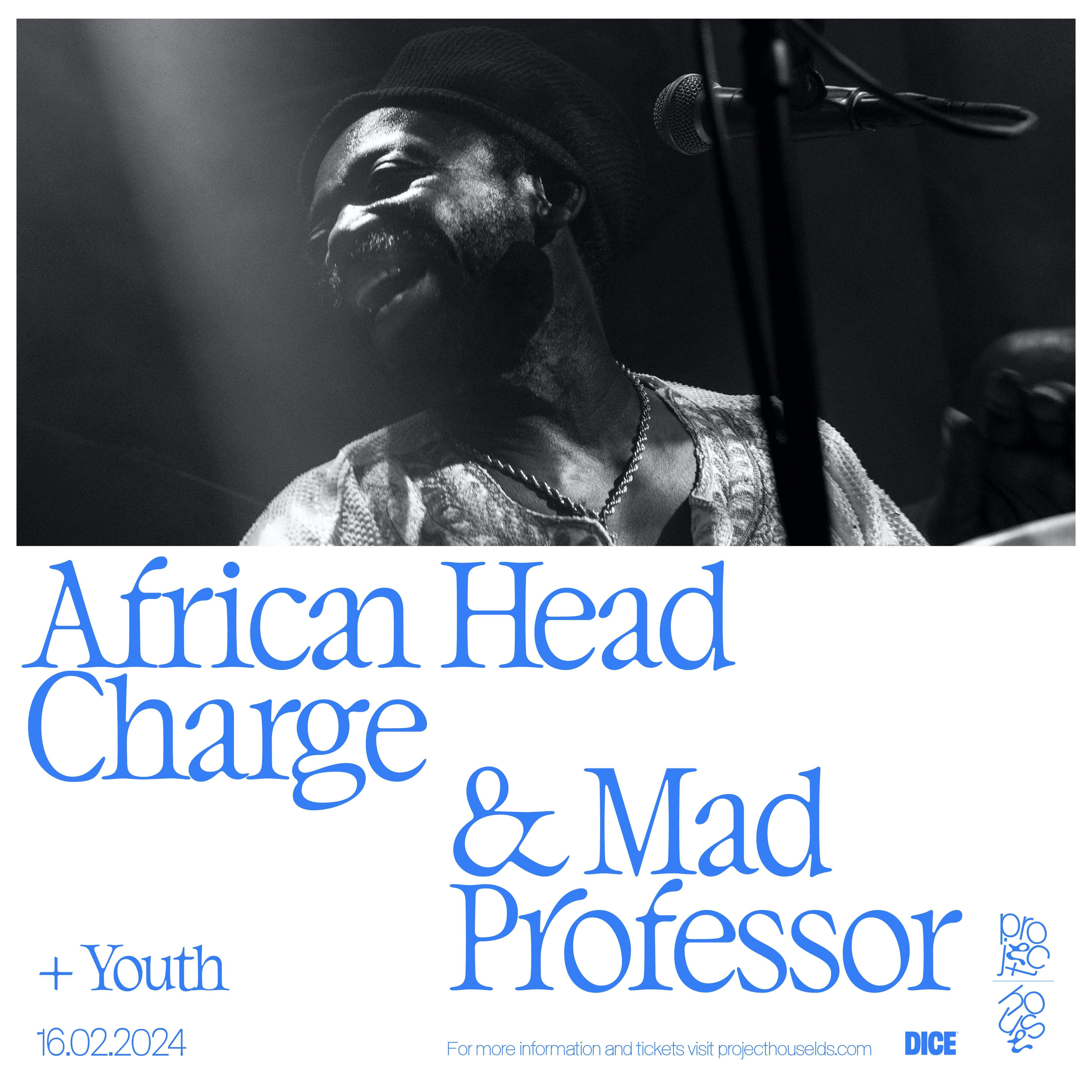 African Head Charge - フライヤー表