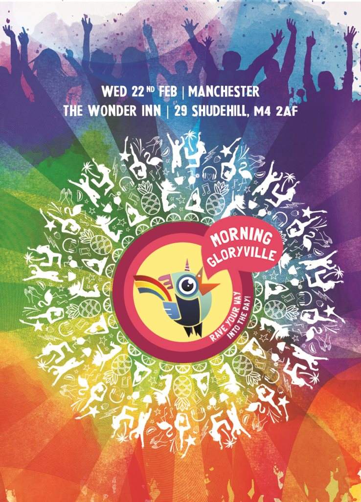Morning Gloryville Manchester Ep05- Pyjama Party - フライヤー表