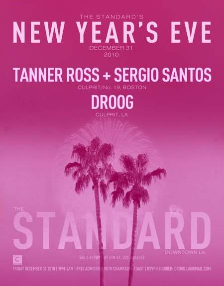 Culprit New Year's Eve Tanner Ross Sergio Santos - Droog - Página frontal