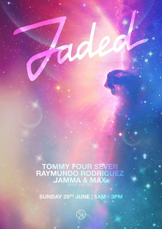 Jaded with Tommy Four Seven - Página frontal