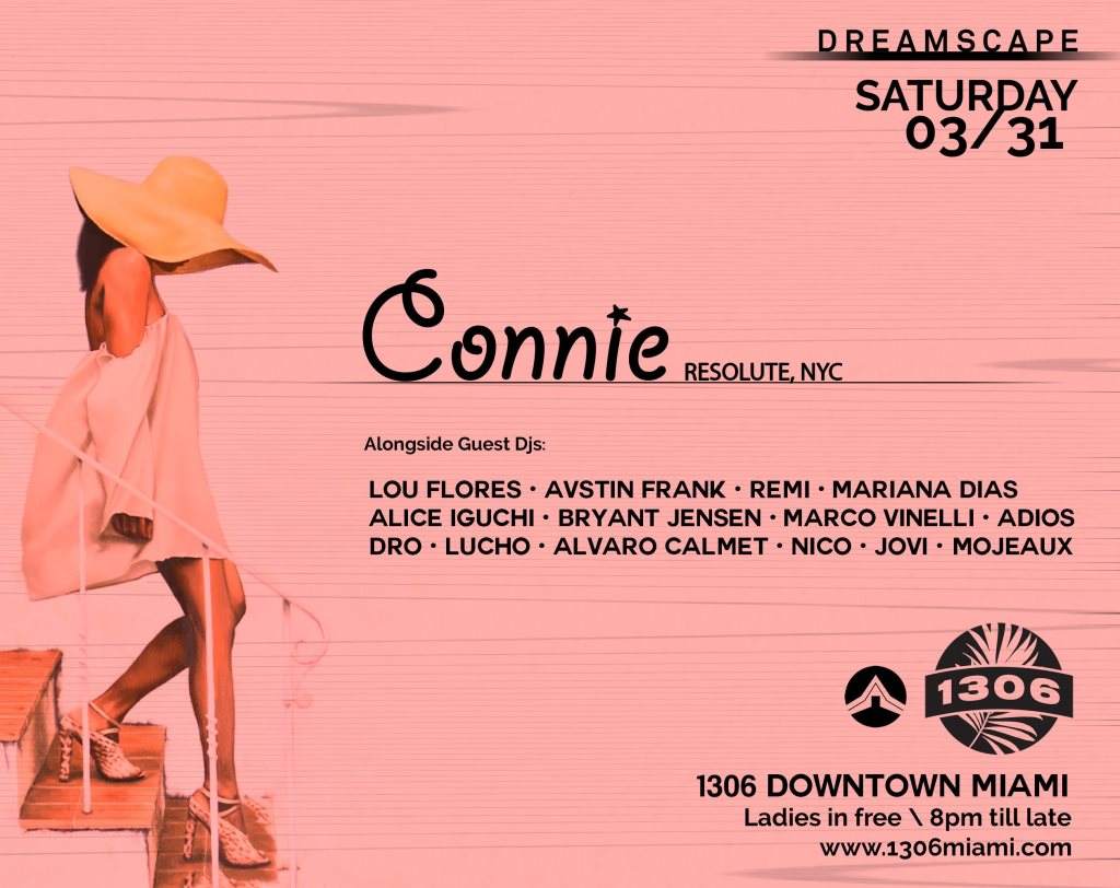 Dreamscape with Connie (Resolute, NYC) - フライヤー表