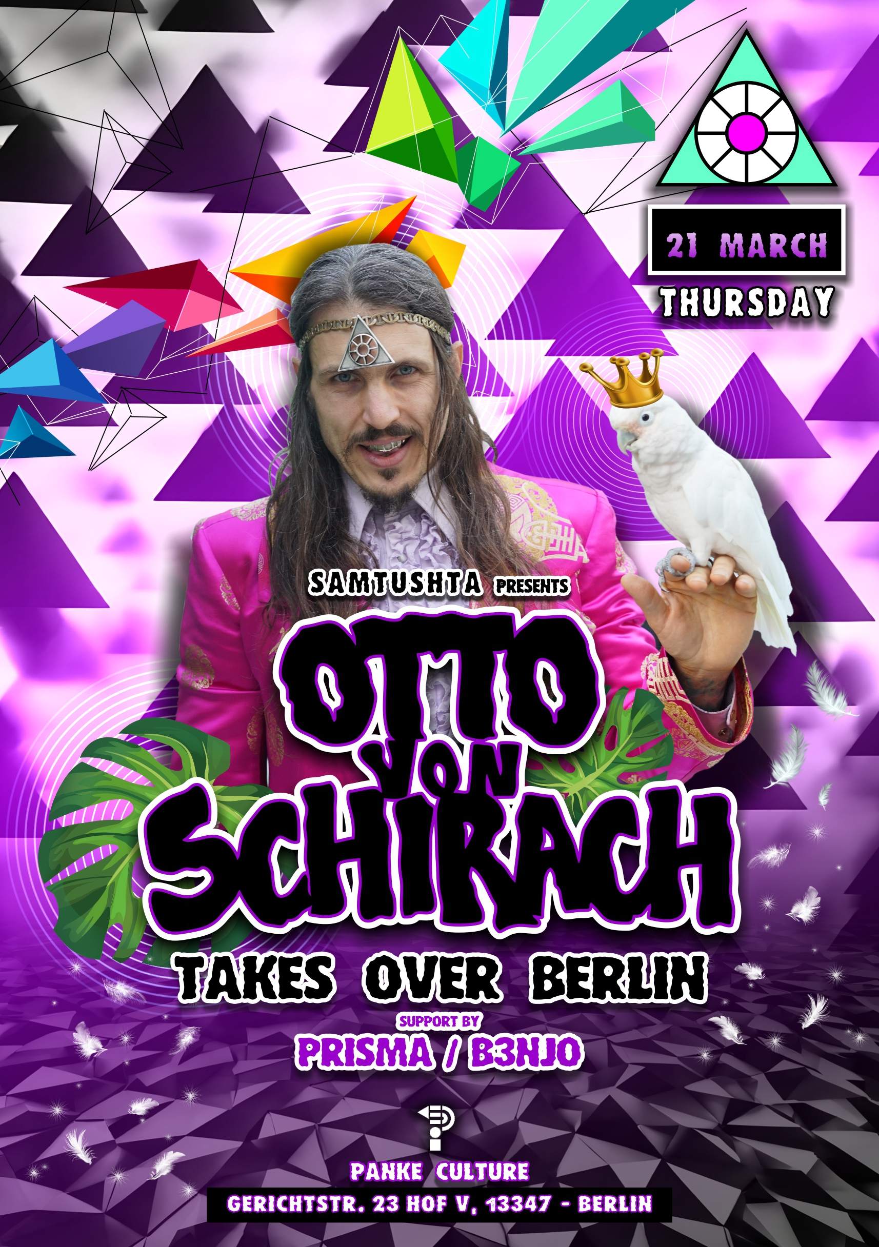Otto von Schirach Takes Over Berlin - フライヤー表