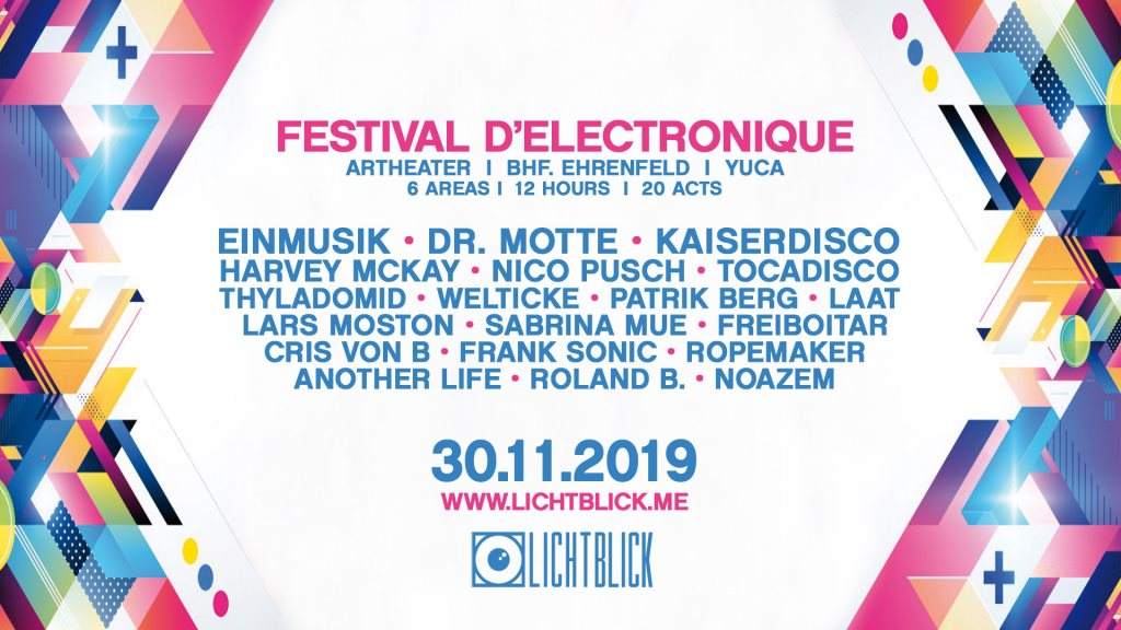 Festival D'electronique in Ehrenfeld - フライヤー表