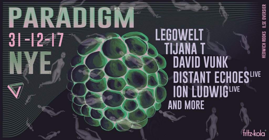 Paradigm NYE: Legowelt, David Vunk, Tijana T, Ion Ludwig & More - フライヤー表