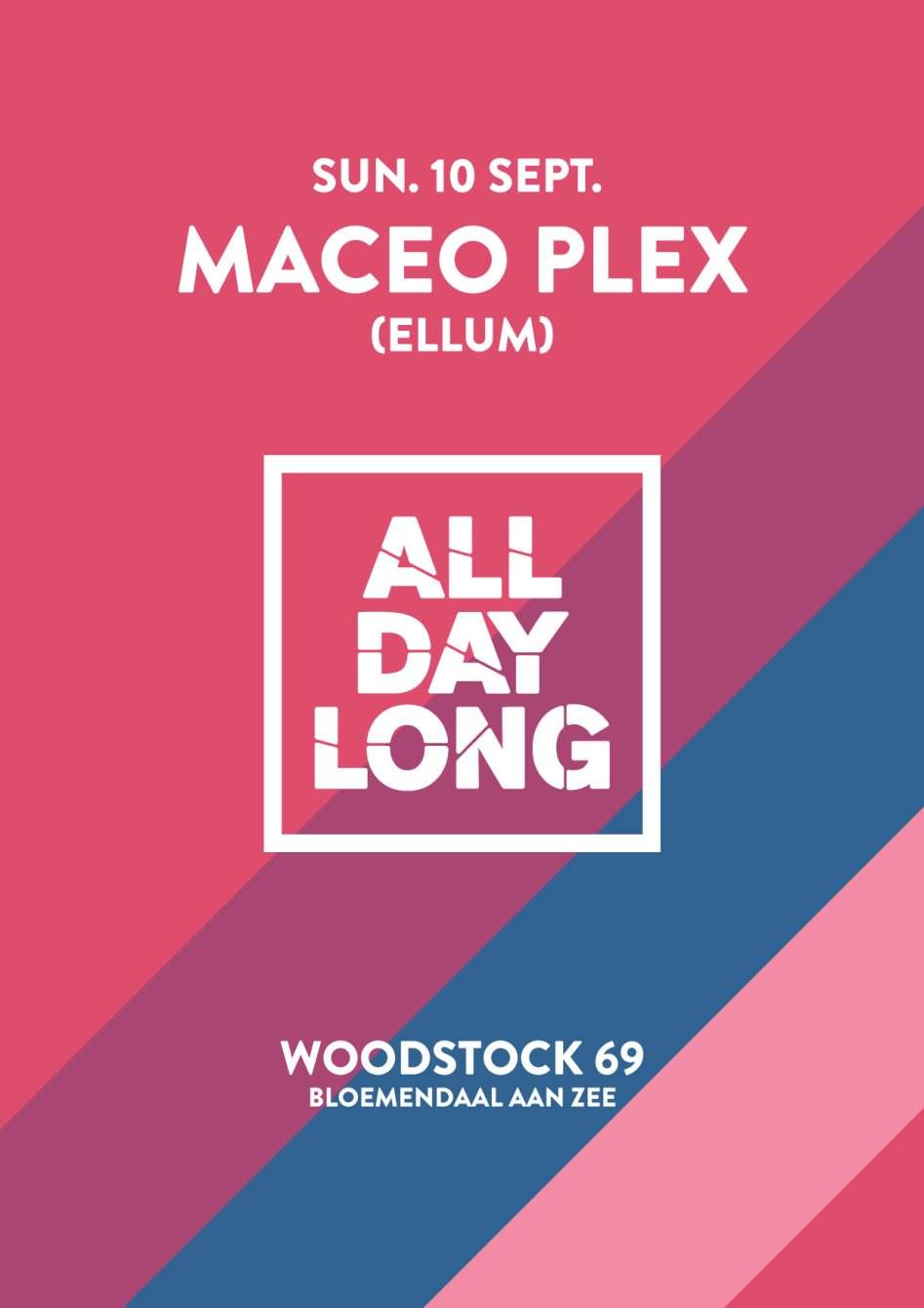 All Day Long with Maceo Plex - Página frontal