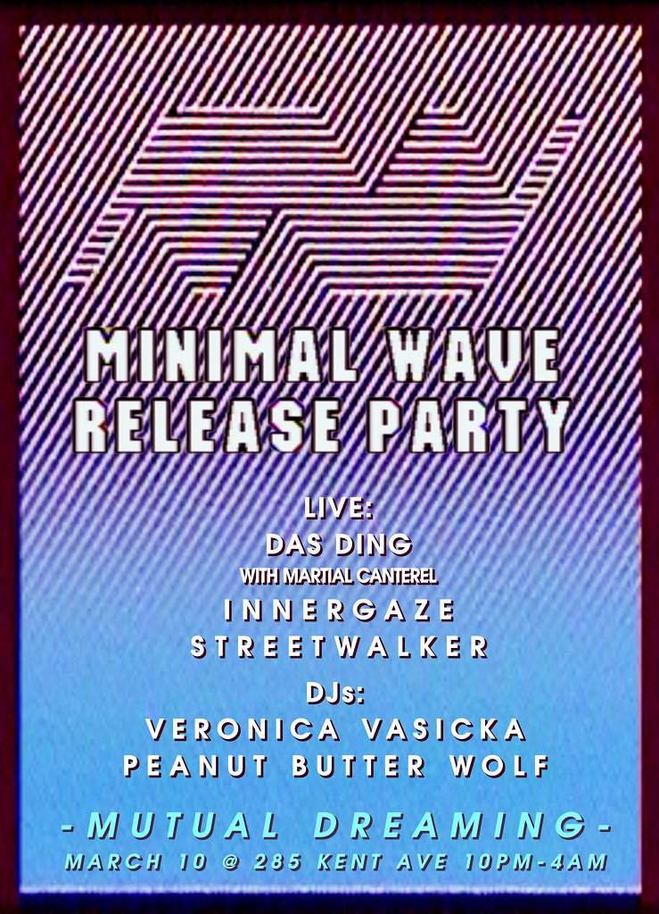 Mutual Dreaming's Minimal Wave Release Party - Página frontal
