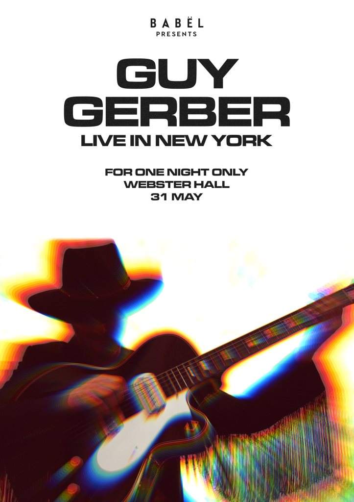Guy Gerber Live in New York - Página frontal