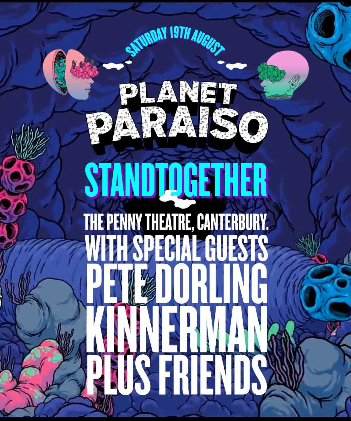 Planet Paraiso with Pete Dorling, Kinnerman & Friends - Página frontal