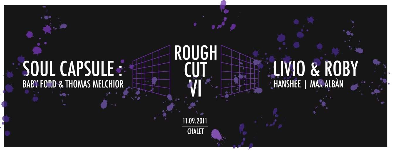 Rough Cut Vol. VI with Soul Capsule, Livio & Roby - Página frontal