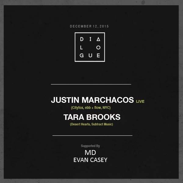 Dialogue Feat. Justin Marchacos, Tara Brooks & Special Guests - Página frontal