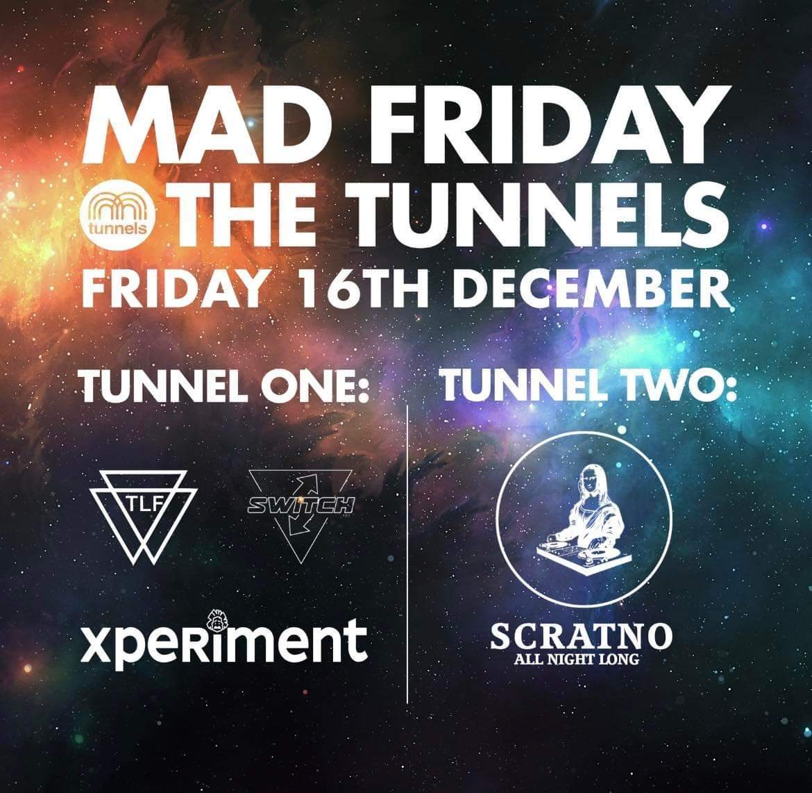 MAD FRIDAY at Tunnels 4AM LICENSE at The Tunnels, Aberdeen