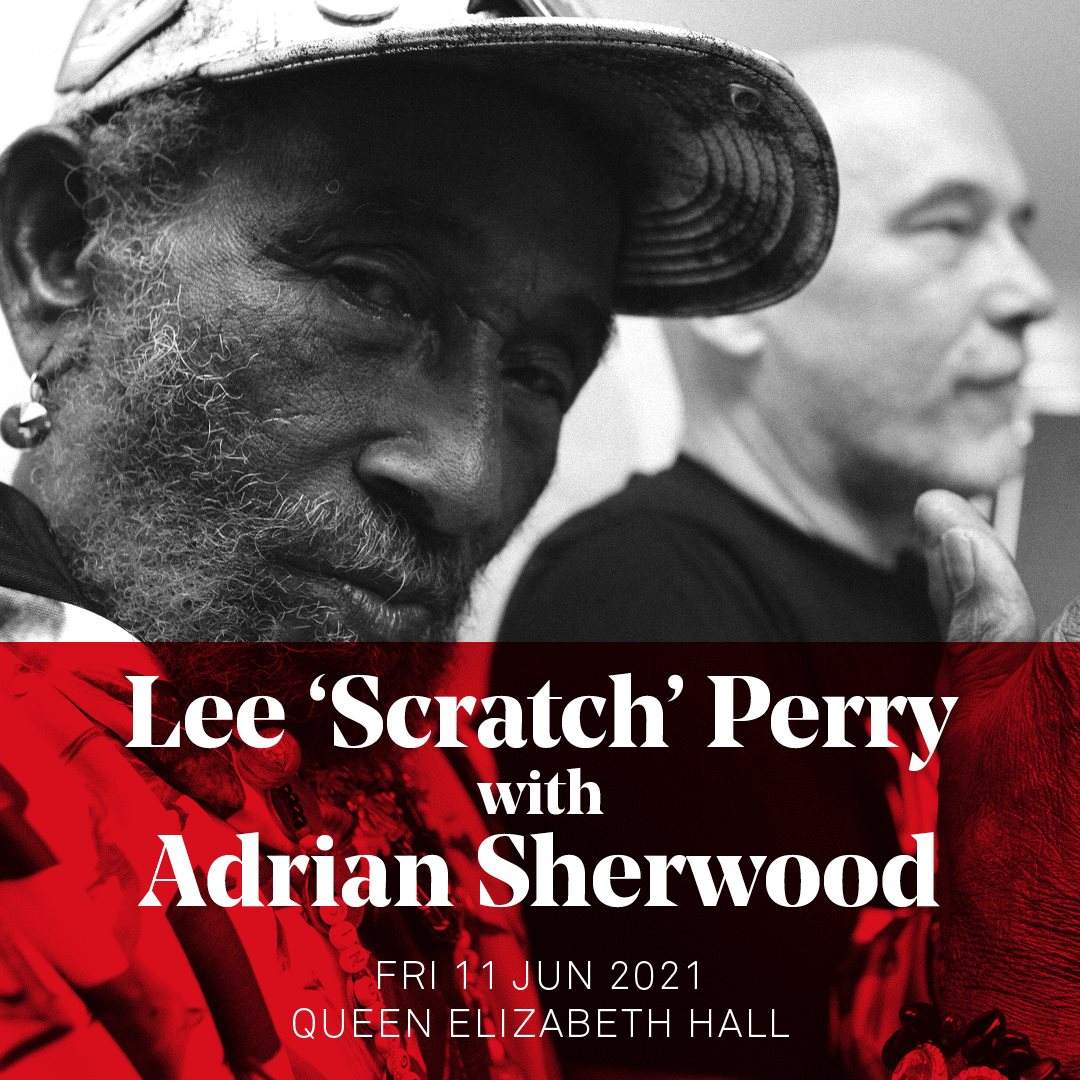 Lee 'Scratch' Perry with Adrian Sherwood - フライヤー表