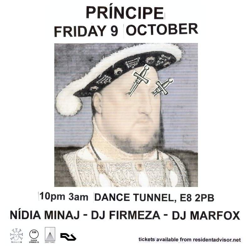 Cs13: Principe with DJ Marfox, Nidia Minaj, DJ Firmeza - Página frontal