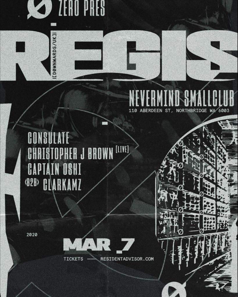 ZERØ ft Regis [UK] + Consulate - Página frontal