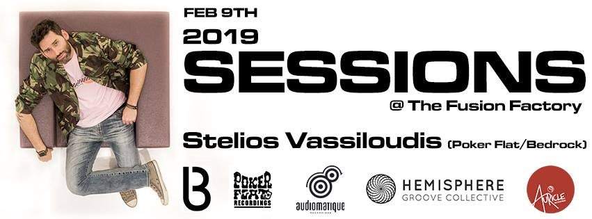 Sessions: Stelios Vassliloudis - フライヤー表