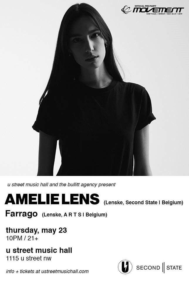 Amelie Lens - フライヤー表