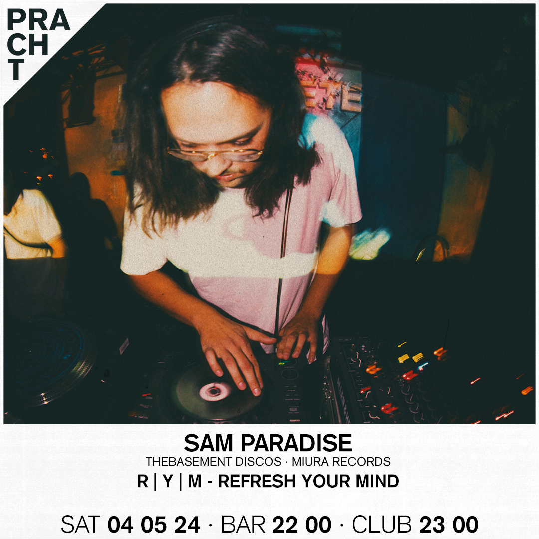 R|Y|M - Refresh Your Mind: Sam Paradise · Sven Louis · Bick - フライヤー裏