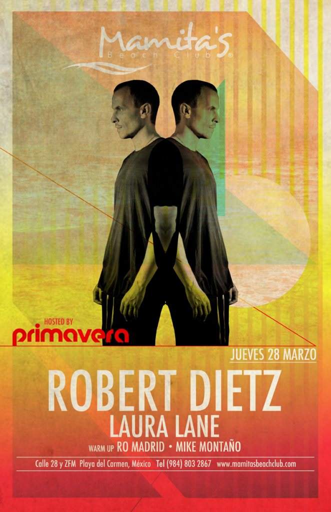 Robert Dietz Hosted by Primavera - Página frontal