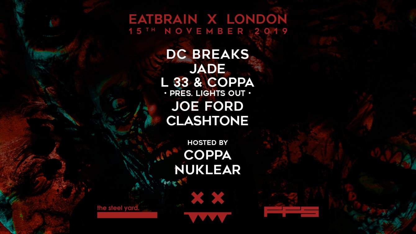 Eatbrain x London - フライヤー表