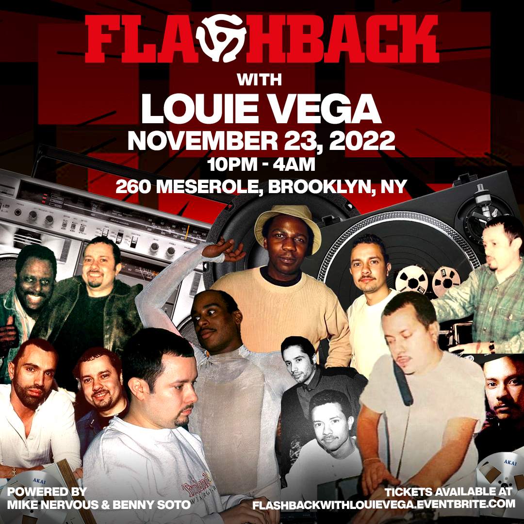 Louie Vega - Flashback - 90s House Classics, Disco, Boogie & MAW