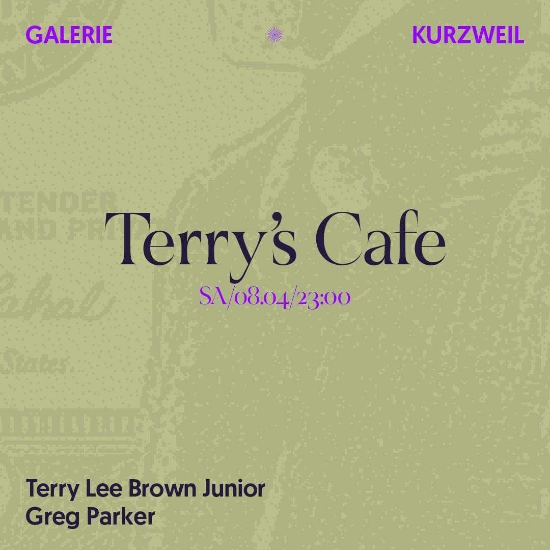 Terry's Cafe - フライヤー表