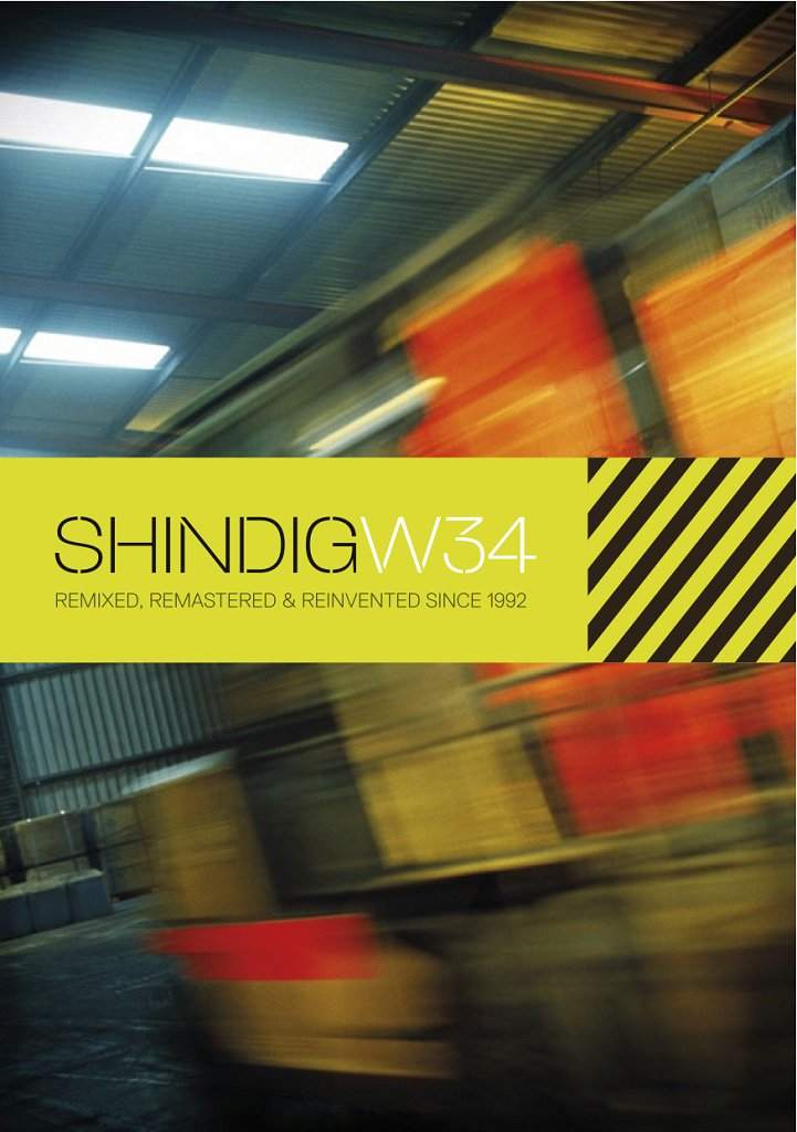 Shinw34/007 Shindig presents Reboot & M.A.N.D.Y - フライヤー表