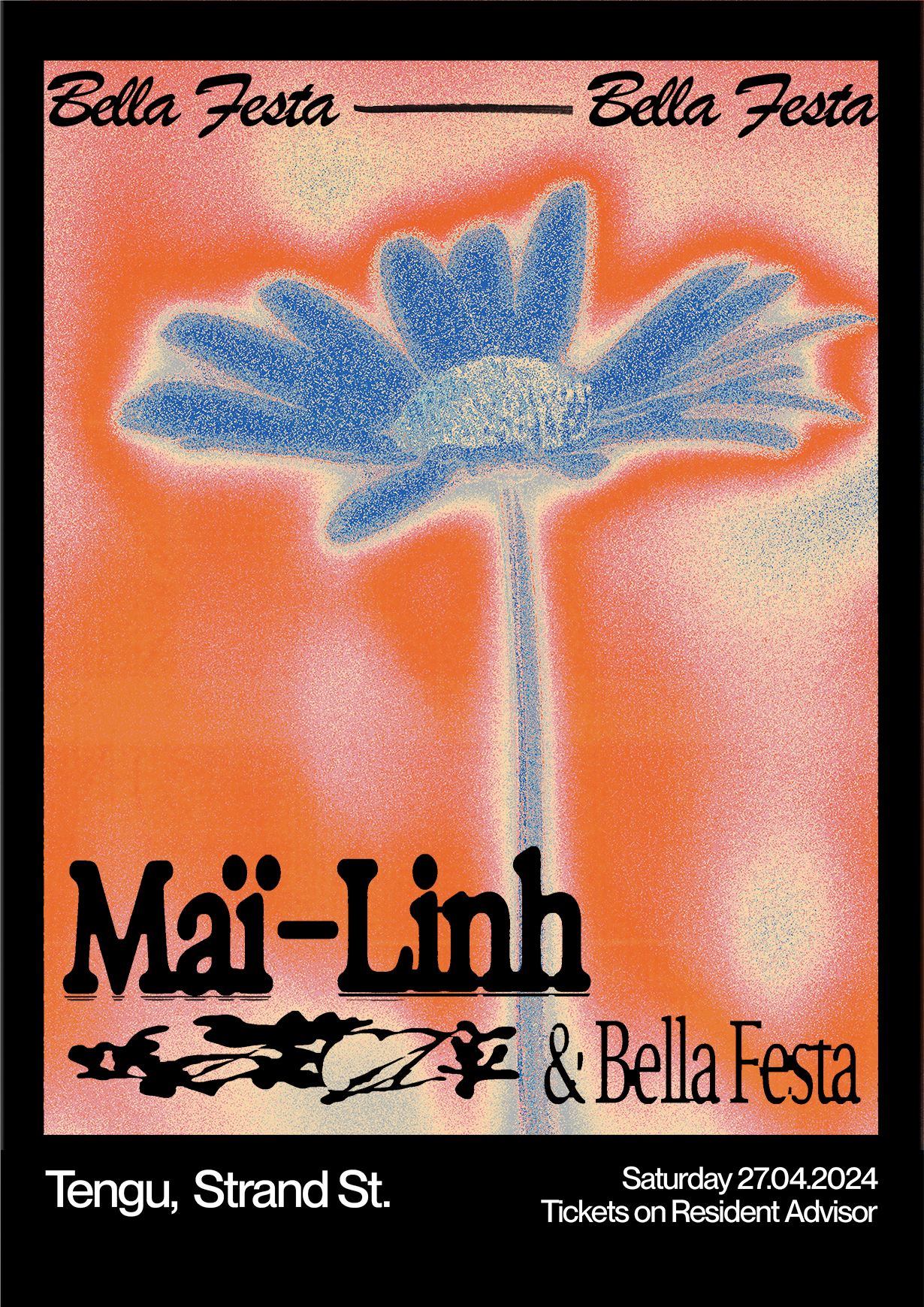 Bella Festa with Maï-Linh - フライヤー表