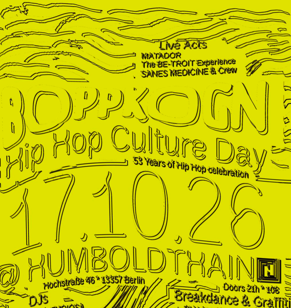 Hip Hop culture day/Hip hop Kulturtag bei Humboldthain Club, Berlin