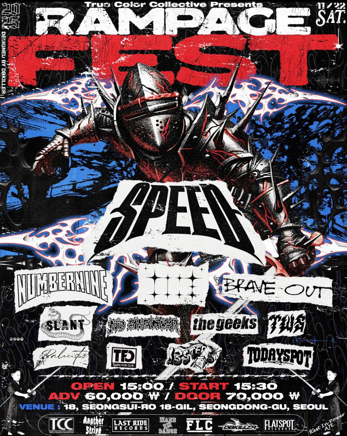 THE RAMPAGE ポスター　韓国 希少】THE RAMPAGE 全員直筆サイン入りポスター