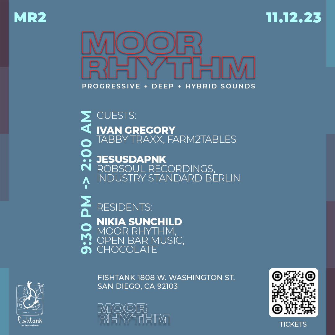 Moor Rhythm - フライヤー表