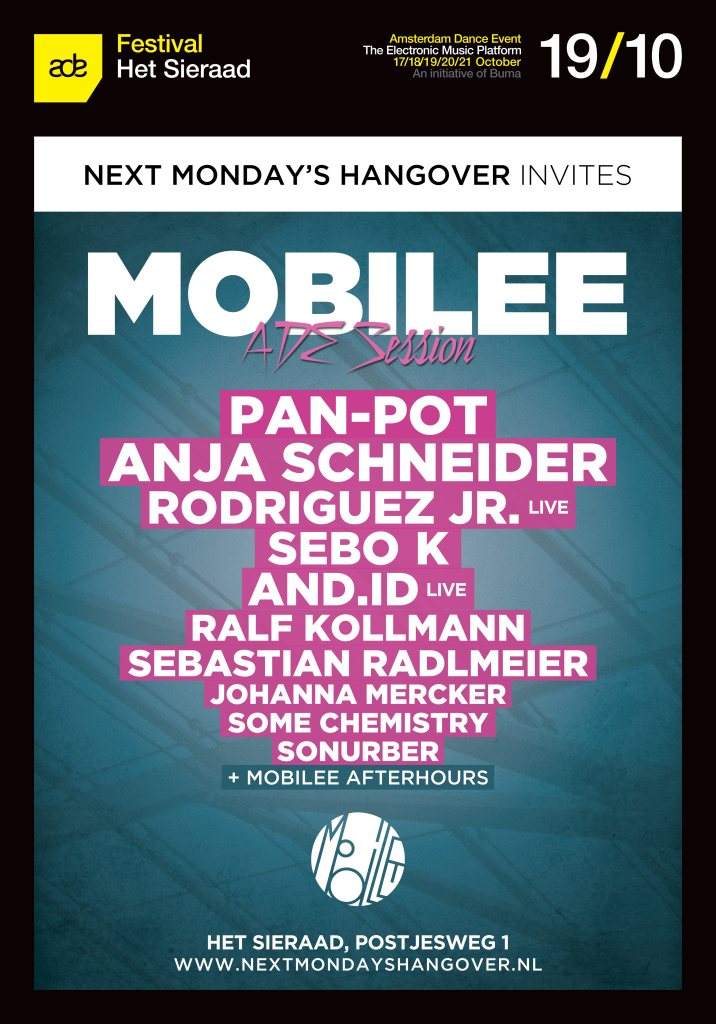Mobilee ADE Session Hosted by Next Monday´s Hangover - Página frontal