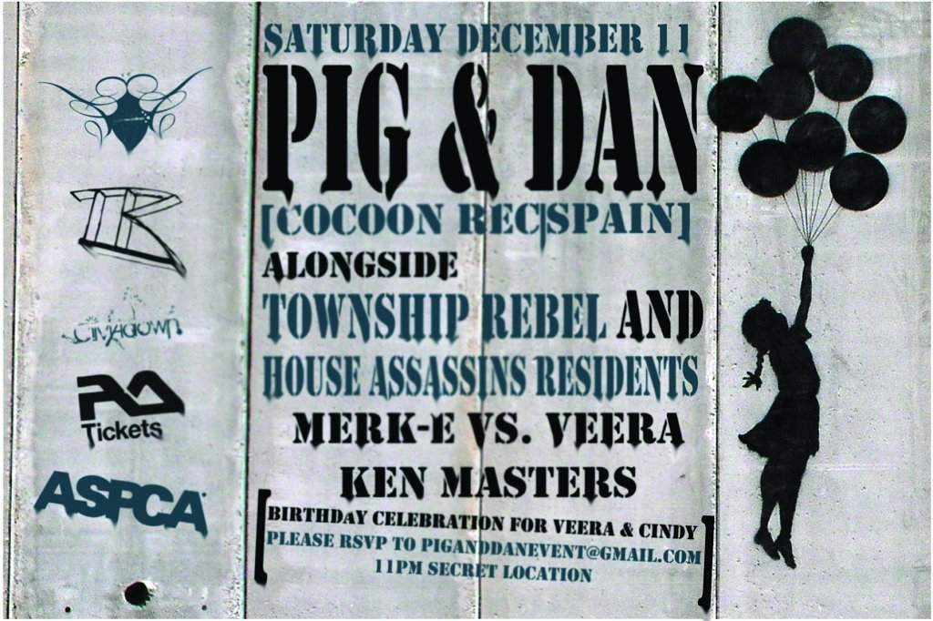 Pig & Dan - フライヤー表