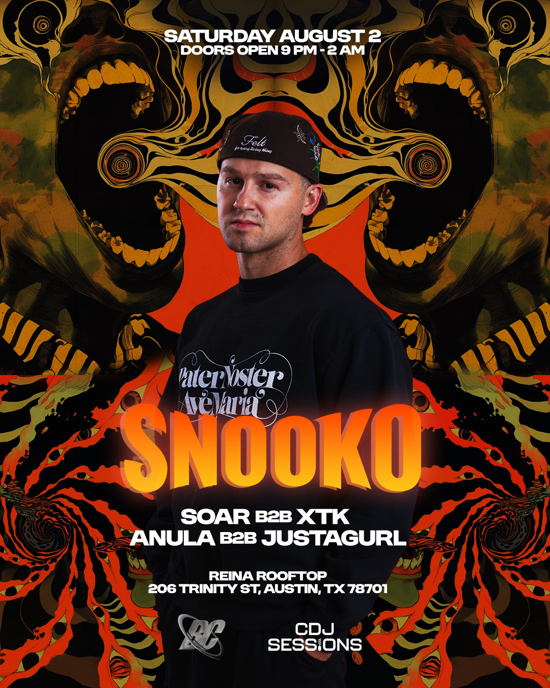 SNOOKO ROOFTOP at Reina, Austin