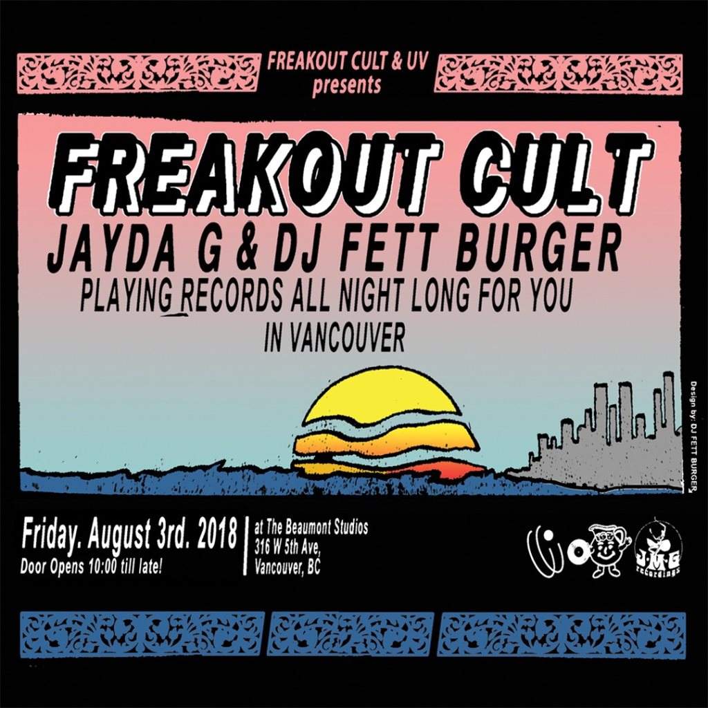 Jayda G & DJ Fett Burger: Freakout Cult - Página frontal