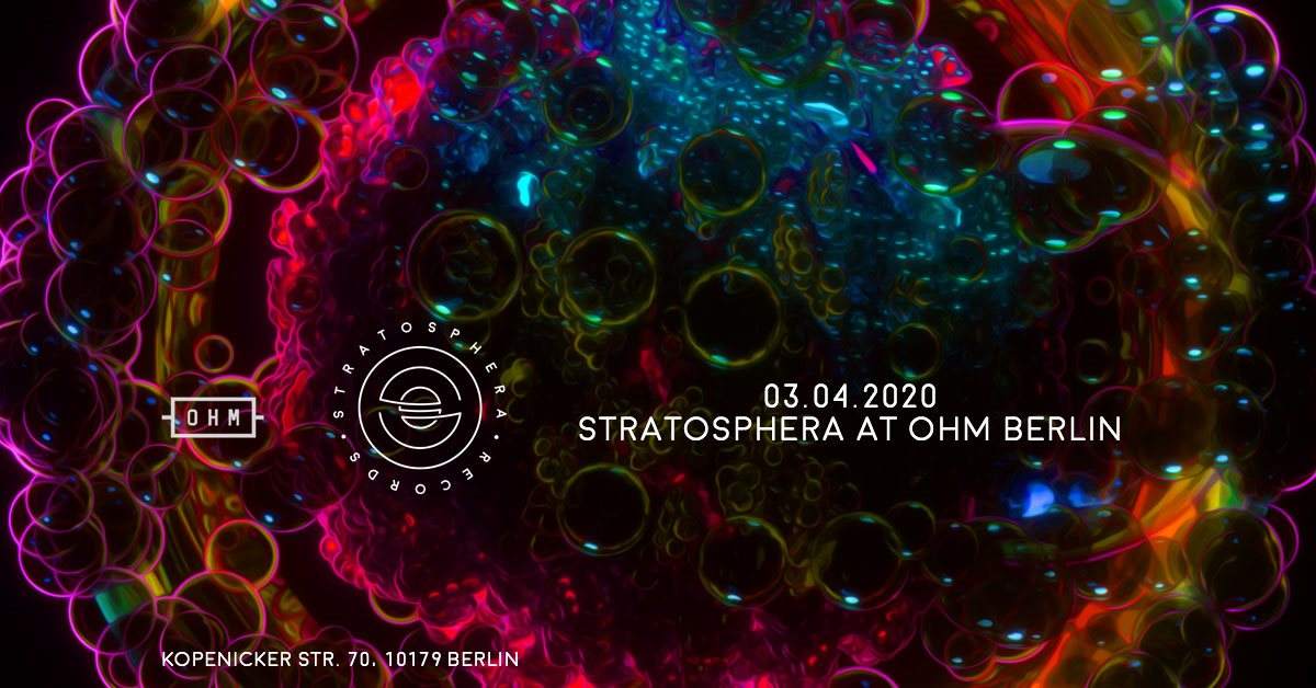 Stratosphera with Samuel Kerridge at OHM Berlin - フライヤー表